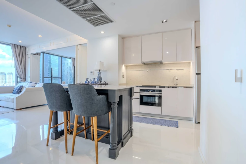 ให้เช่า The Bangkok Sathorn ชั้น 20 ห้องสวย ตกแต่งครบครัน สนใจองเลย ห้ามพลาด