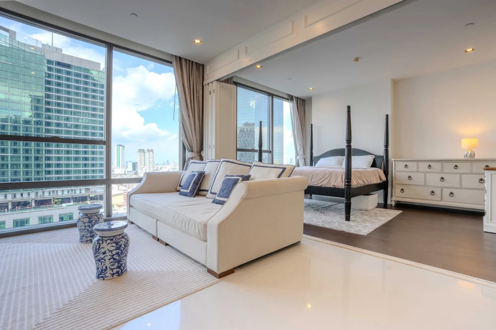 ให้เช่า The Bangkok Sathorn ชั้น 20 ห้องสวย ตกแต่งครบครัน สนใจองเลย ห้ามพลาด