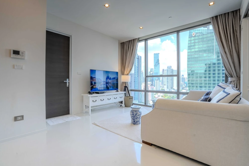 ให้เช่า The Bangkok Sathorn ชั้น 20 ห้องสวย ตกแต่งครบครัน สนใจองเลย ห้ามพลาด