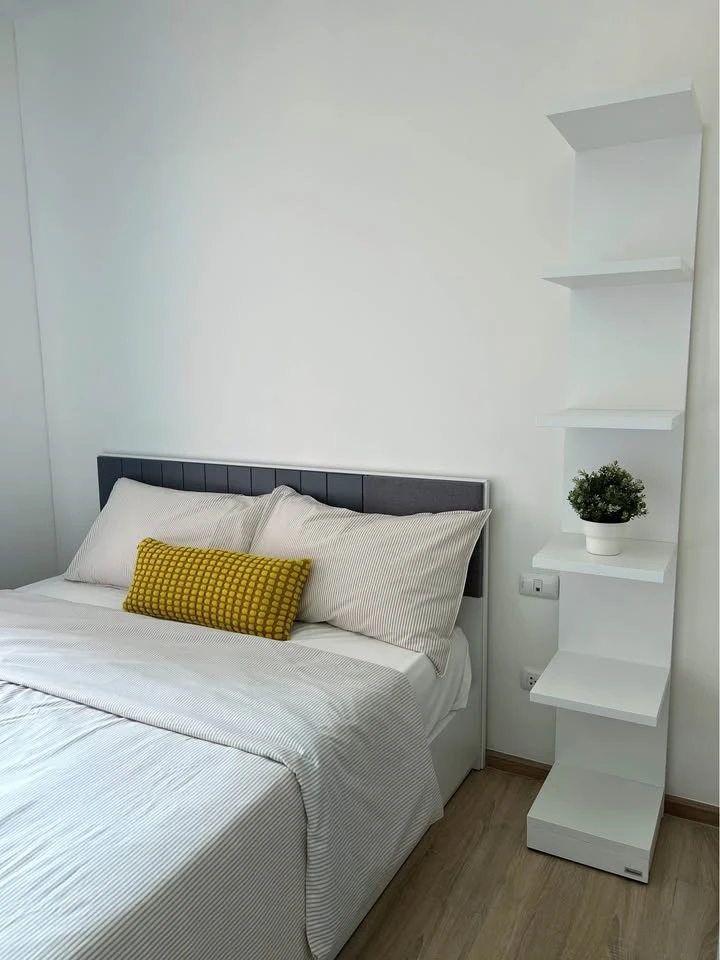 ให้เช่า The Base Garden-พระราม 9 เฟอร์นิเจอร์และเครื่องใช้ไฟฟ้าครบชุด พร้อมเข้าอยู่ได้เลยจ้า