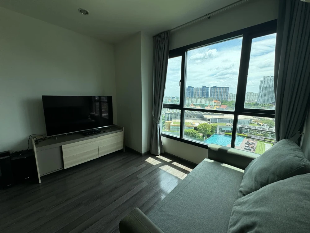 ให้เช่า the base park west ชั้น 11 วิวสระว่ายน้ำ ตกแต่งฟังก์ชั่นครบครัน แบบนี้ต้องจอง