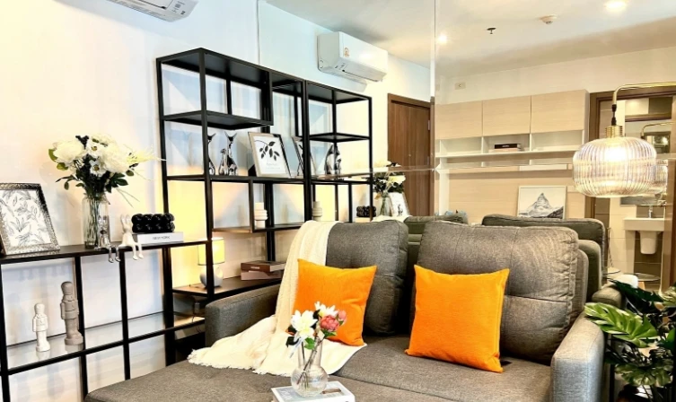 ให้เช่า The Base Sukhumvit 77 ชั้น 19 วิวโค้งน้ำ Fully Furnished พร้อมเข้าอยู่ จองเลย