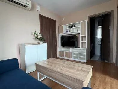 ให้เช่า The Base Sukhumvit 77 1 ห้องนอน 1 ห้องน้ำ มาพร้อมเฟอร์นิเจอร์ครบ ดีแบบนี้ห้ามพลาด