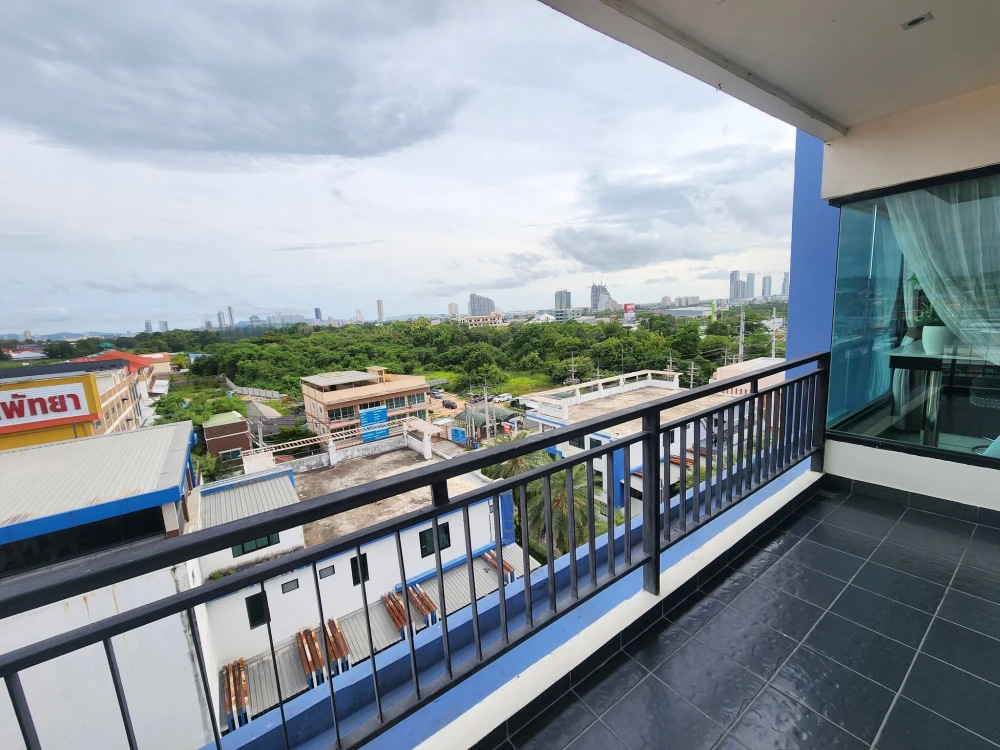 ให้เช่า THE BLUE RESIDENCE (จอมเทียน) ห้องมุม ชั้นบนสุด ห้องสวย บรรยากาศดี เป็นส่วนตัว ตกแต่งครบ พร้อมเข้าอยู่ทันที