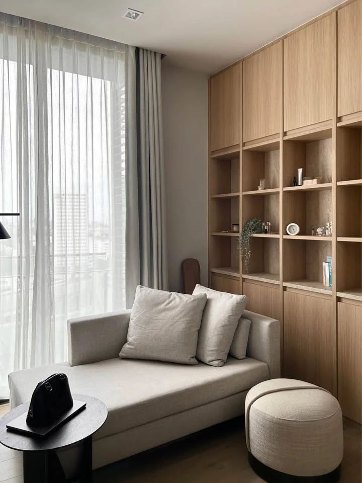 ให้เช่า The Crest Park Residences ห้องพร้อมเข้าอยู่ เฟอร์พร้อม บิ้วอินภายในอย่างดี รีบจองเลย+++