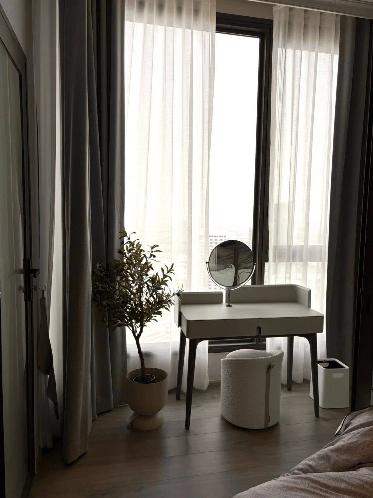 ให้เช่า The crest park residences ห้องใหญ่มากๆ ชั้น 31 city view เพดานสูงโล่งโปรงสบาย ระบบ home automation ทั้งห้อง