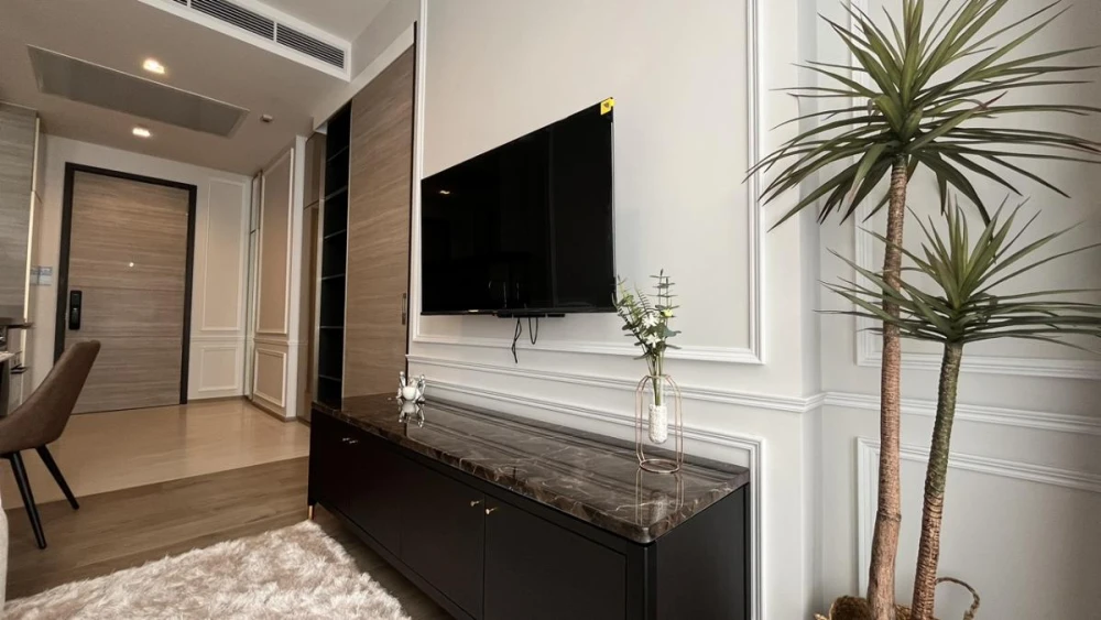 ให้เช่า The Crest Sukhumvit 34 ชั้น 32 ชั้นสูงมองเห็นวิวเมือง แต่งครบ น่าอยู่ จองเลย