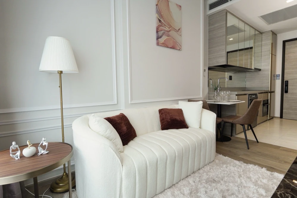 ให้เช่า The Crest Sukhumvit 34 ชั้น 32 ชั้นสูงมองเห็นวิวเมือง แต่งครบ น่าอยู่ จองเลย