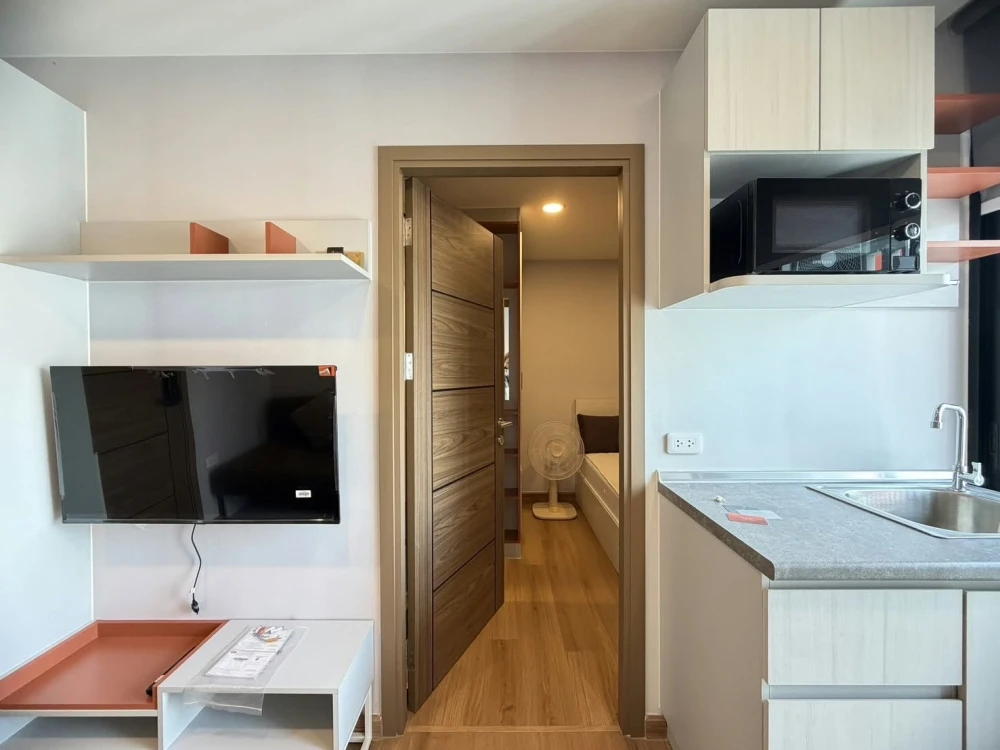 ให้เช่า The Cube Loft ศรีนครินทร์ - เทพารักษ์ เฟอร์ครบ เครื่องใช้ไฟฟ้าแน่นๆ หิ้วกระเป๋าใบเดียวเข้าอยู่ได้เลย
