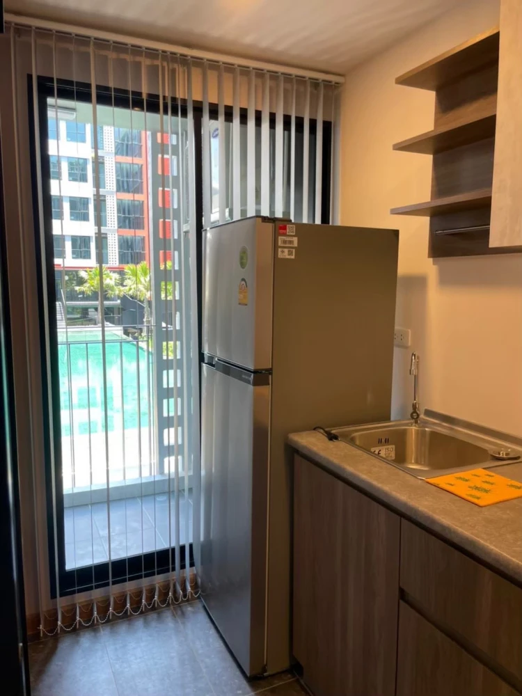 ให้เช่า The Cube Loft Srinakarin-Theparak 1 ห้องนอน 1 ห้องน้ำ สิ่งอำนวยความสะดวกครบครัน หิ้วกระเป๋าเข้าอยู่ได้เลยจ้า