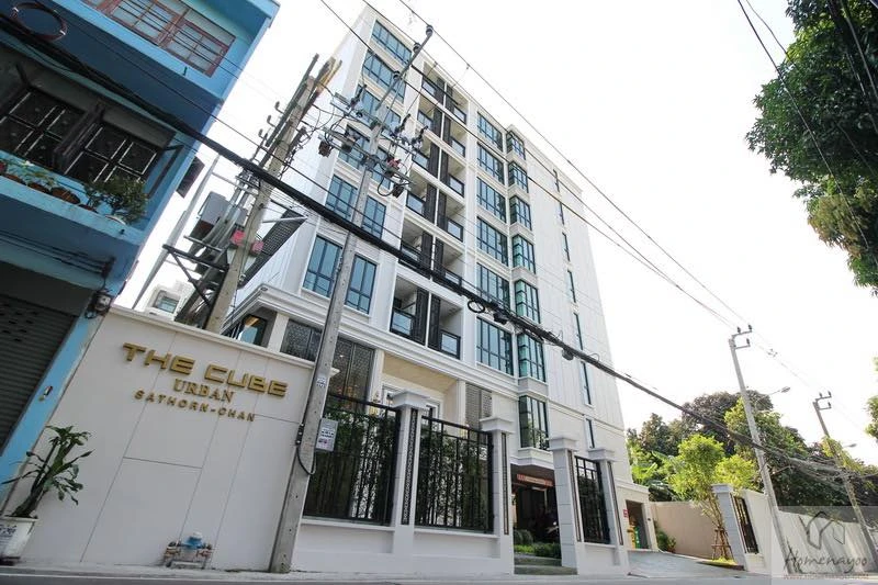 ให้เช่า The Cube Urban Sathorn-Chan  ห้องพร้อมอยู่ เฟอร์พร้อม + เครื่องใช้ไฟฟ้าครบ จองเลย