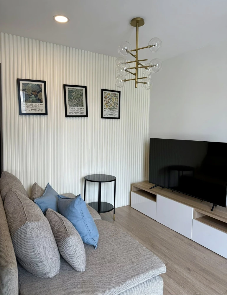 ให้เช่า The Cube Urban Sathorn-Chan  ห้องพร้อมอยู่ เฟอร์พร้อม + เครื่องใช้ไฟฟ้าครบ จองเลย