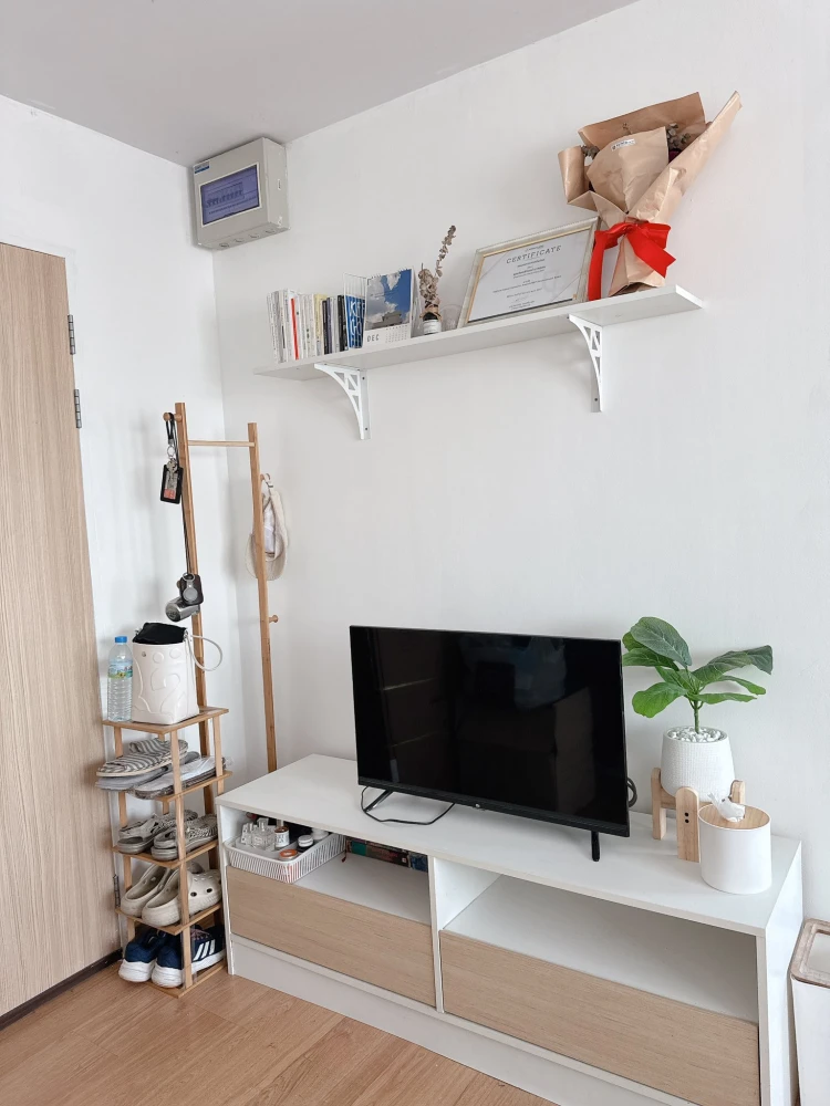 ให้เช่า The Diamond Nawa Nakhon-Taladthai ห้องน่าอยู่ ราคาสบายกระเป๋า เฟอร์พร้อม รีบจองเลย