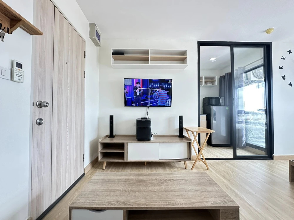 ให้เช่า The Diamond Nawa Nakhon-Taladthai ห้องพร้อมอยู่ เฟอร์พร้อม จองเลย ราคาสบายกระเป๋า
