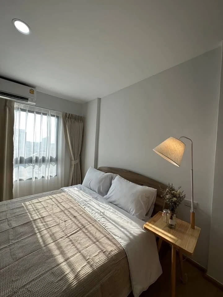 ให้เช่า The Diamond Nawa Nakhon-Taladthai ห้องแต่งสวยสไตล์มินิมอล เฟอร์ครบครัน จองเลยจ้า