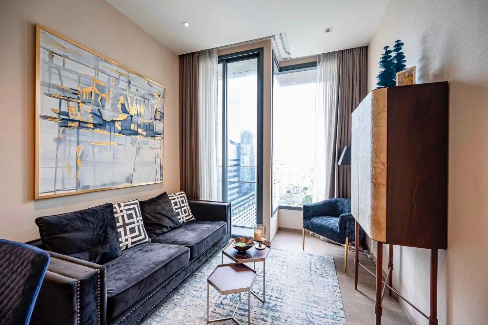 ให้เช่า The ESSE Asoke ห้องกว้าง มาพร้อมการตกแต่งที่ครบครัน สวย น่าอยู่ จองเลย