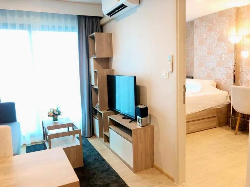 ให้เช่า The Excel Hideaway Sukhumvit 50 ห้องน่าอยู่ ติดวอลเปเปอร์อย่างดี ราคาคุ้ม จองเลย อย่ารอช้าเด็ดขาด