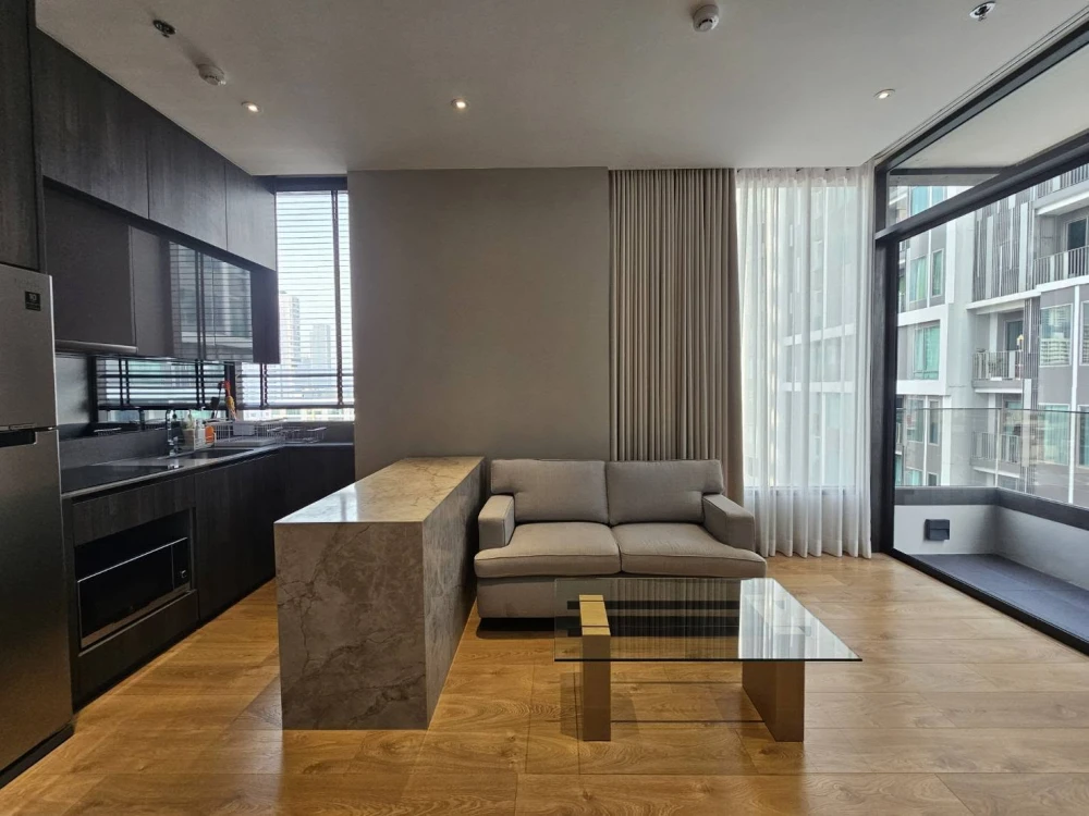 ให้เช่า The FINE Bangkok Thonglor-Ekamai ชั้น 10 แต่งครบ พร้อมอยู่ จองเลย