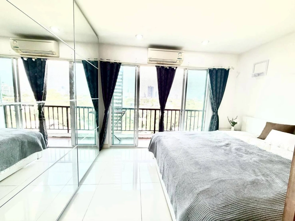 ให้เช่า The Green Condo 2 ห้องราคาสบายกระเป๋า กว้างขวางอยู่สบาย เฟอร์พร้อม จองเลย