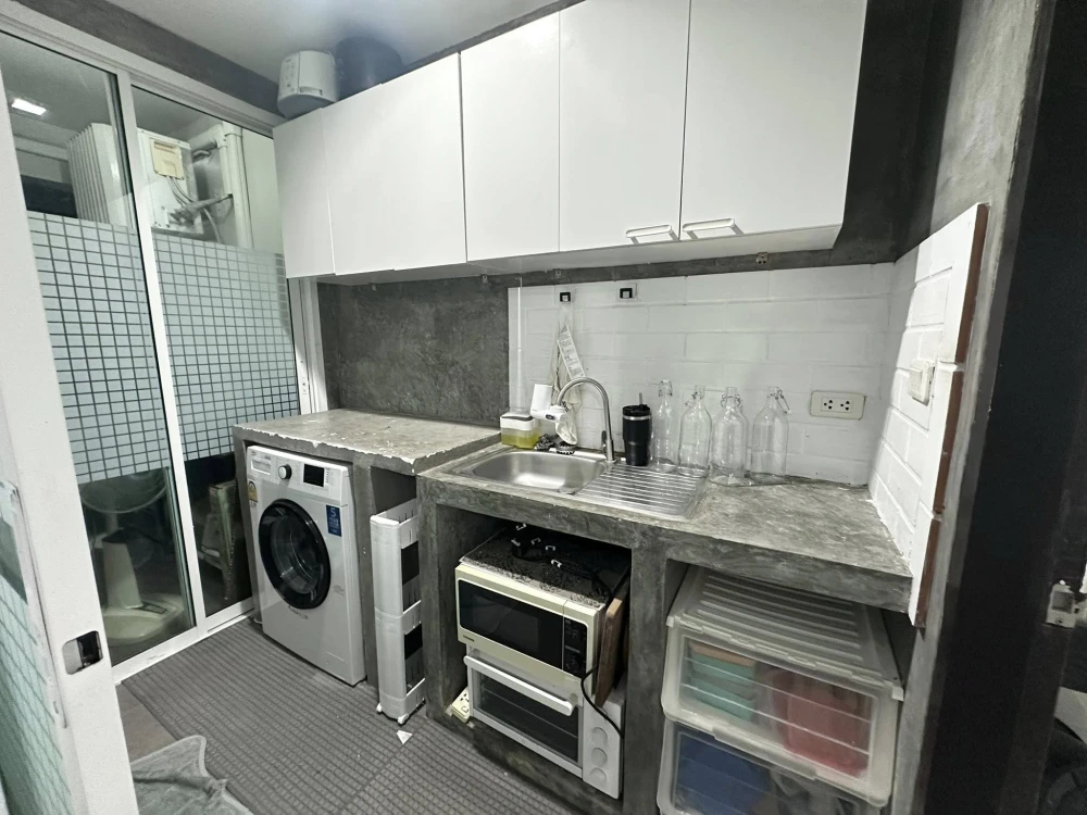 ให้เช่า The IDOL Condominium Bangsean 1 ห้องนอน 1 ห้องน้ำ มาพร้อมเครื่องซักผ้าในราคาสุดคุ้ม จองเลย