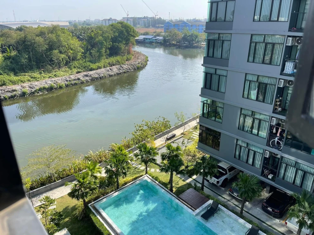 ให้เช่า The Indeed condo ซ.วัดศรี   ห้องน่าอยู่ เฟอร์ครบ + เครื่องใช้ไฟฟ้าพร้อม จองเลยก่อนพลาด!!