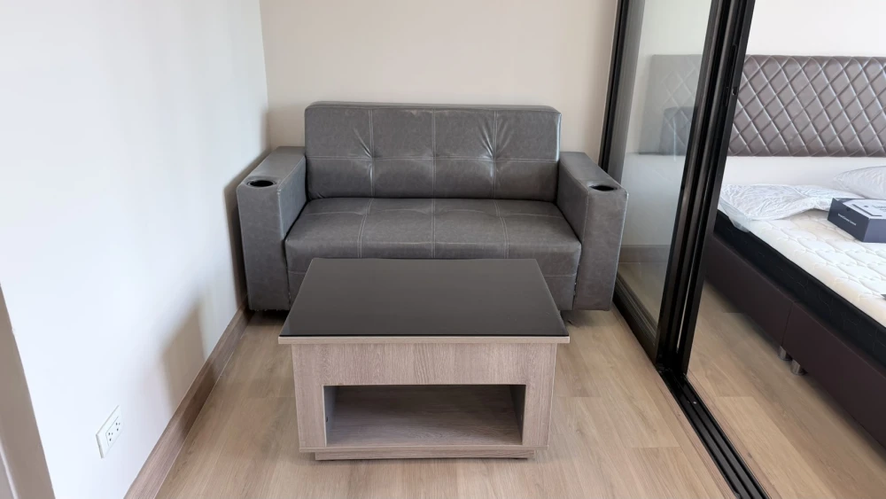 ให้เช่า The Indeed Condo Amata ห้องชั้น 8 เฟอร์นิเจอร์และสิ่งอำนวยความสะดวกครบ รีบจองด่วนๆเลย