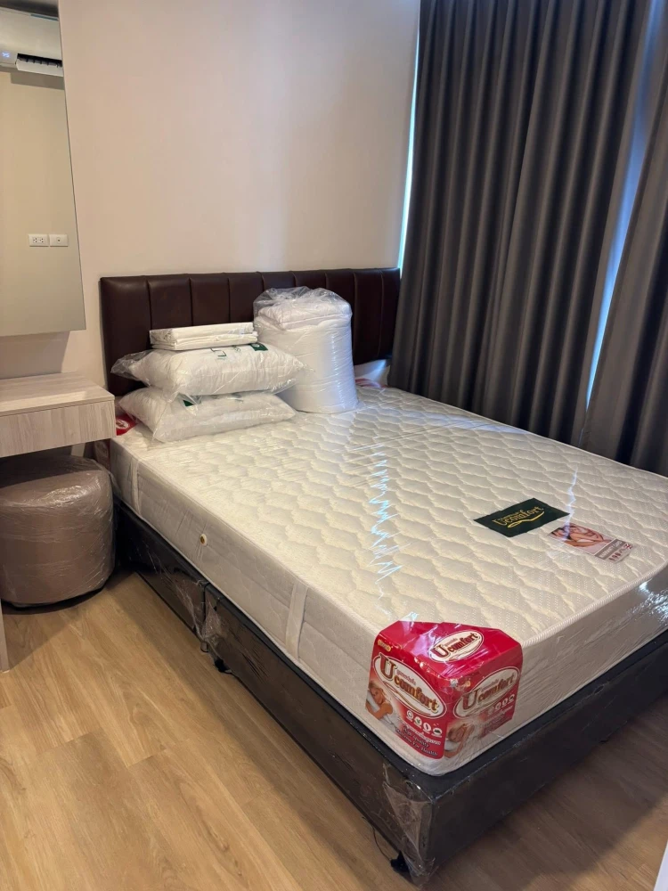 ให้เช่า The Indeed Condo Amata ห้องพร้อมอยู่ เฟอร์ครบ หิ้วกระเป๋ามาได้เลย จองด่วนๆๆ