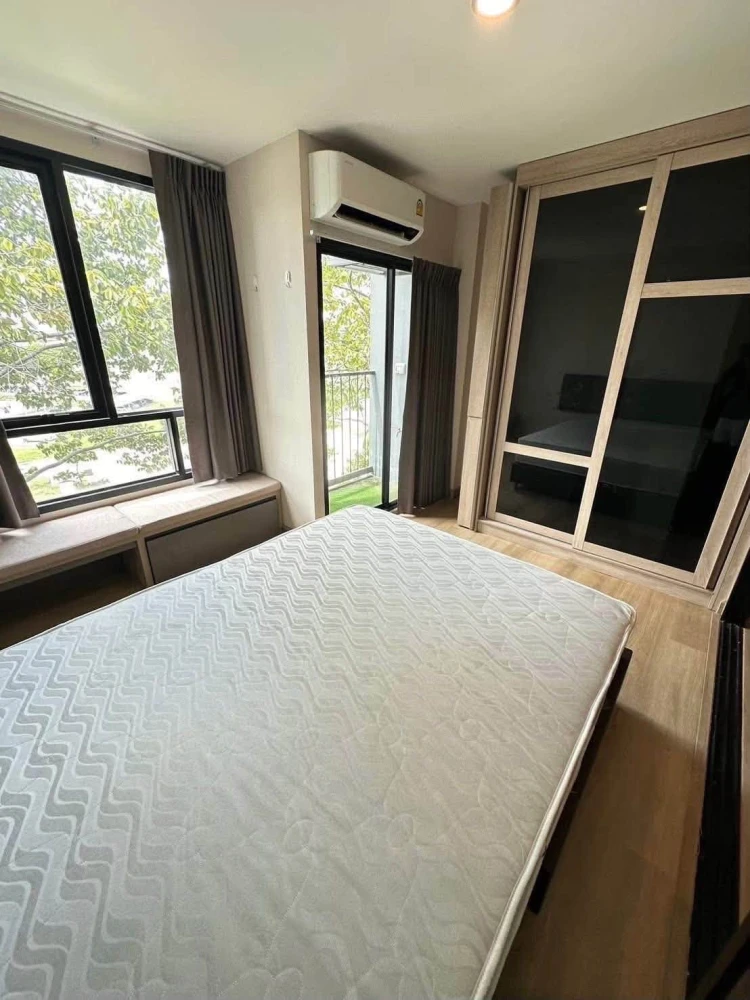 ให้เช่า The Indeed Condo Amata ห้องมุมให้ความเป็นส่วนตัว เฟอร์และเครื่องใช้ไฟฟ้าครบครัน จองเลย