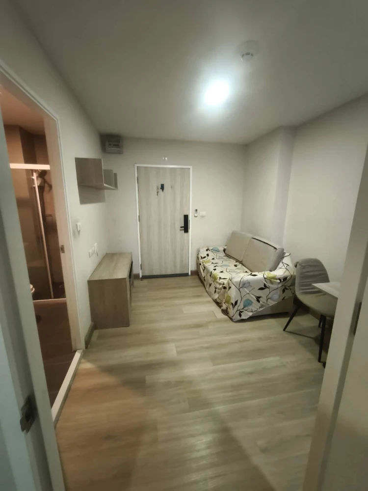 ให้เช่า The Indeed Condo Amata 1 ห้องนอน 1 ห้องน้ำ มาพร้อมเฟอร์นิเจอร์ครบครัน หิ้วกระเป๋าเข้าอยู่ได้เลยจ้า