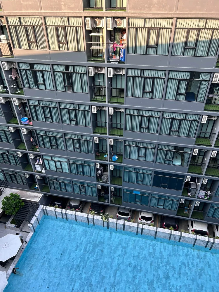 ให้เช่า The Indeed Condo Amata 1 ห้องนอน 1 ห้องน้ำ เฟอร์นิเจอร์บิวท์อินทั้งห้อง จองเลย