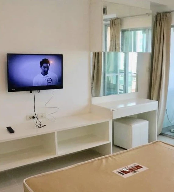 ให้เช่า The Inspire Place ABAC Rama 9 ห้องชั้น 6 มาพร้อมเฟอร์และเครื่องใช้ไฟฟ้าครบครัน จองเลย