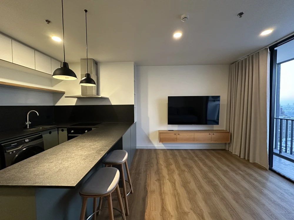 ให้เช่า The Issara Ladprao ชั้น 43 วิวโล่ง ทิศเหนือ เฟอร์นิเจอร์ + เครื่องใช้ไฟฟ้าครบ พร้อมเข้าอยู่