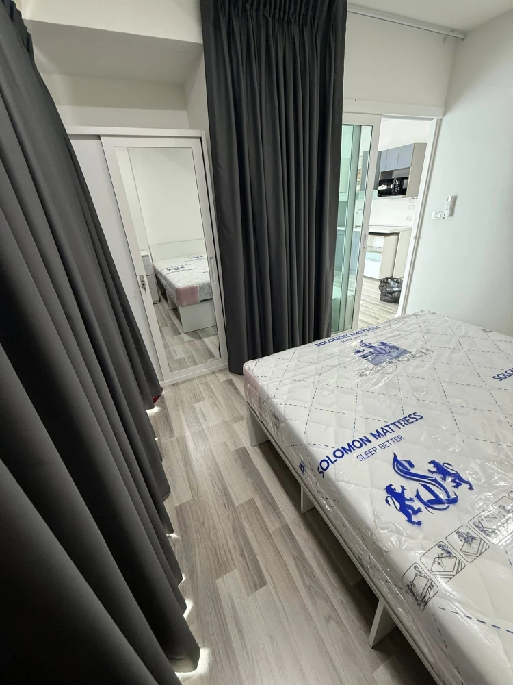 ให้เช่า The Key Chaengwattana  ห้องสวย เฟอร์นิเจอร์ครบ พร้อมเครื่องใช้ไฟฟ้า จองก่อนได้ก่อน