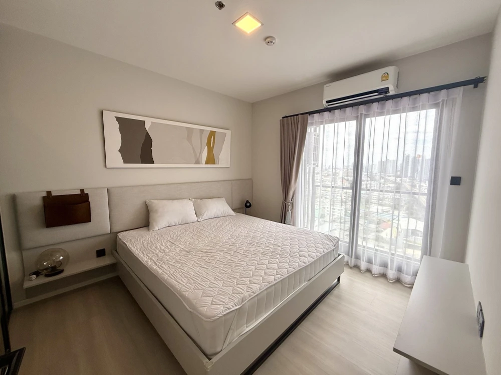 ให้เช่า The Key MRT Phetkasem 48 ห้องมุม เงียบสงบเป็นส่วนตัว ไม่ติดใคร เฟอร์นิเจอร์ Built-in ตกแต่งครบพร้อมอยู่