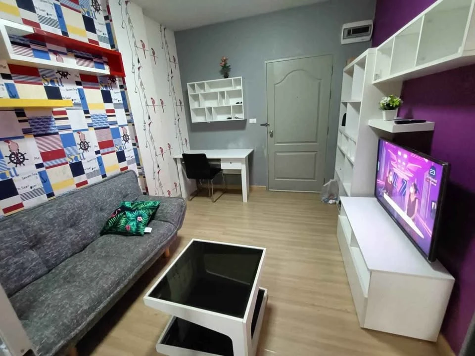 ให้เช่า The Kith Lumlukka Klong 2 ห้องน่าอยู่ ชั้นไม่สูง ขึ้นลงสะดวกสบาย จองเลย ราคาดีแบบนี้หายาก!!!