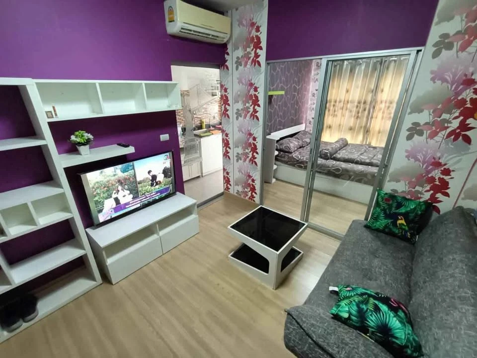 ให้เช่า The Kith Lumlukka Klong 2 ห้องน่าอยู่ ชั้นไม่สูง ขึ้นลงสะดวกสบาย จองเลย ราคาดีแบบนี้หายาก!!!