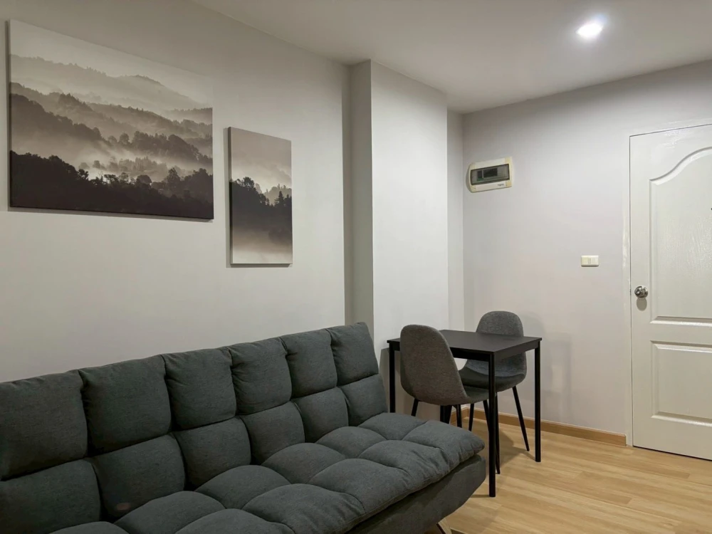 ให้เช่า The Kith Plus Nawamin ห้องพร้อมอยู่ เฟอร์พร้อม  ห้องกว้างอยู่สบาย จองเลย