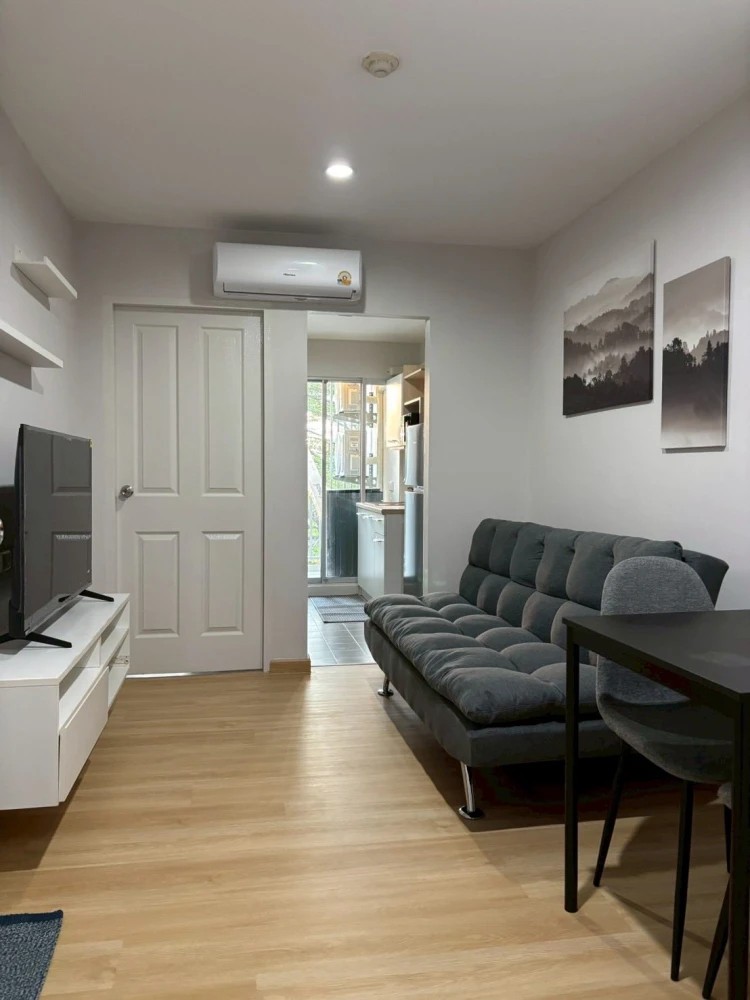 ให้เช่า The Kith Plus Nawamin ห้องพร้อมอยู่ เฟอร์พร้อม  ห้องกว้างอยู่สบาย จองเลย