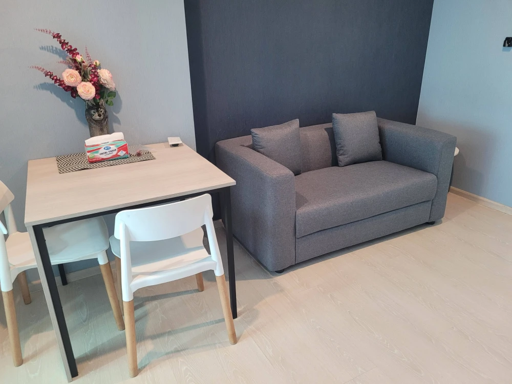 ให้เช่า The Kith Plus Paholyothin - Khukot ห้องนน่าอยู่ เฟอร์พร้อม ราคาสบายระเป๋า จองเลย