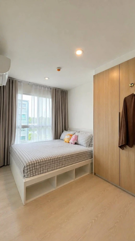 ให้เช่า The Kith Plus Phahonyothin Khukot ห้องชั้น 7 มาพร้อมเครื่องซักผ้าและเฟอร์นิเจอร์ครบครัน จองเลย