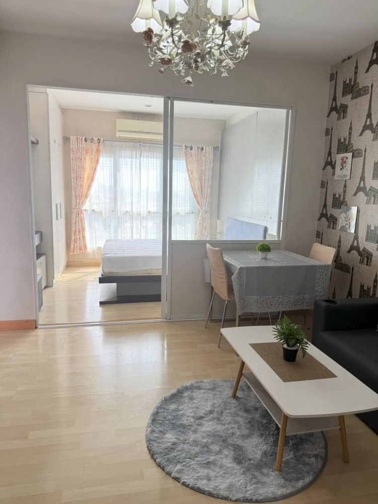 ให้เช่า The Leaf pattanakarn ขนาด 30 ตารางเมตร ชั้น9 เครื่องใช้ไฟฟ้า เฟอร์นิเจอร์ครบ ห้ามพลาด