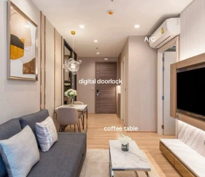 ให้เช่า The Line Phahol-Pradipat ชั้น 6 ห้องสวย แต่งครบ น่าอยู่ จองด่วน