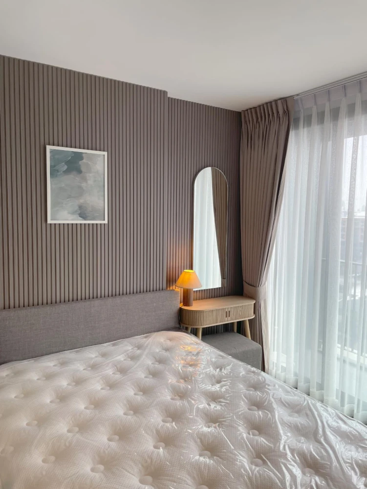 ให้เช่า The Line Phahonyothin Park ห้องพร้อมอยู่ เฟอร์พร้อม จองเลย