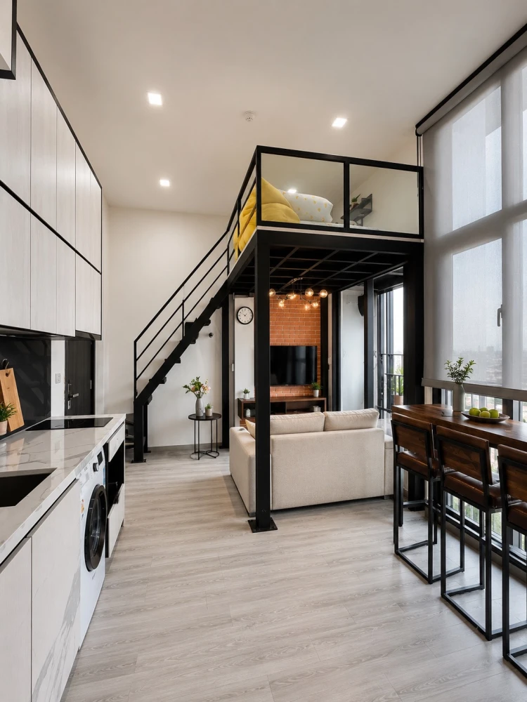 ให้เช่า The Line Sukhumvit 101 ชั้น 28 ห้องแต่งครบ น่าอยู่ สนใจจองเลย