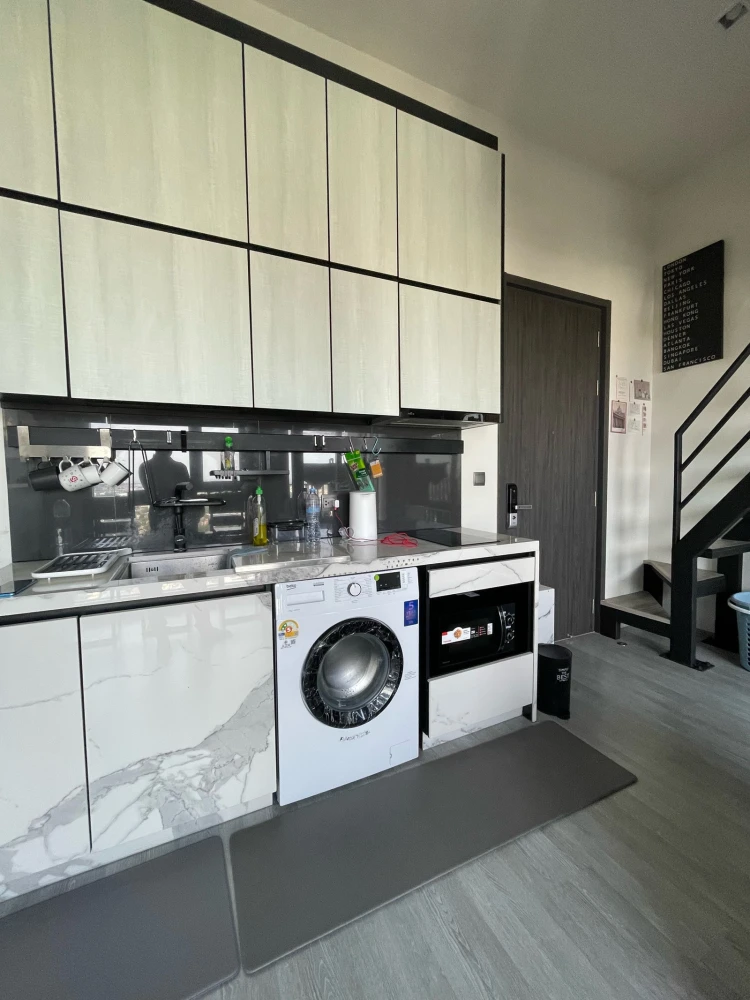 ให้เช่า The Line Sukhumvit 101 ชั้น 28 ห้องแต่งครบ น่าอยู่ สนใจจองเลย