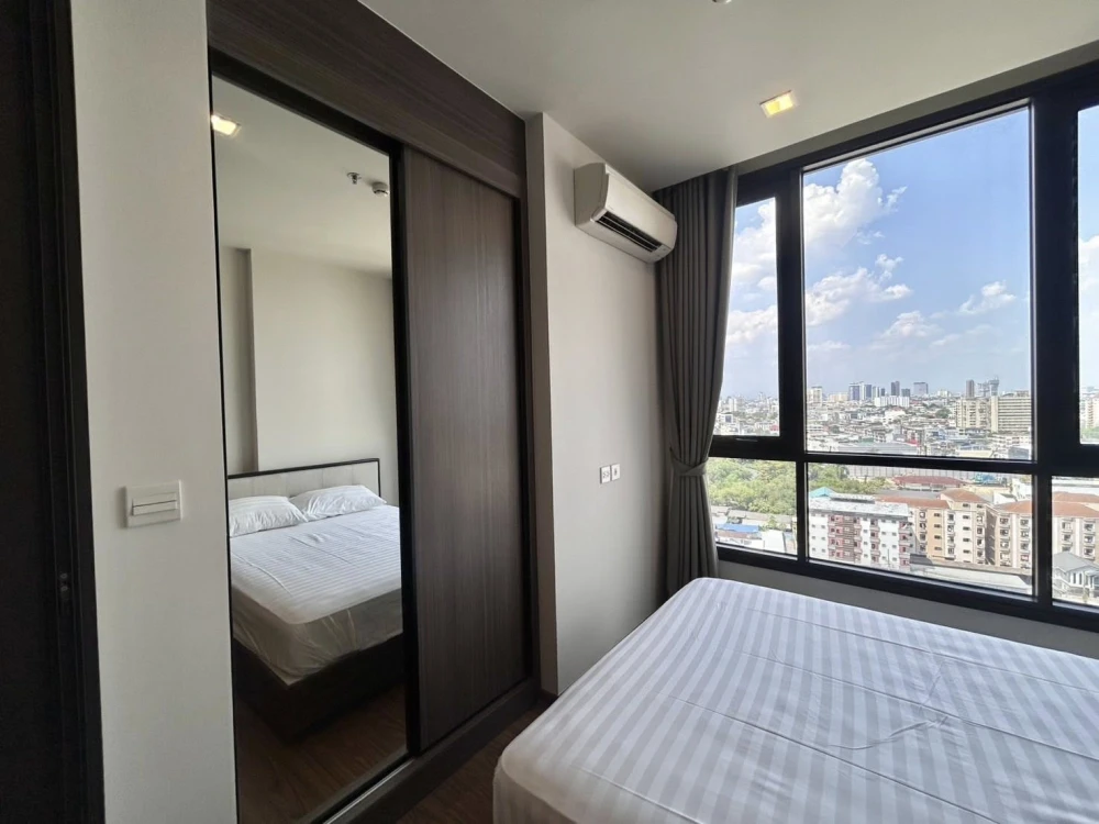 ให้เช่า The Line Sukhumvit 71 ห้องชั้นสูง กว้างขวางอยู่สบาย มาแต่ตัวเข้าอยู่ได้เลย รีบจองเลยก่อนพลาด+++