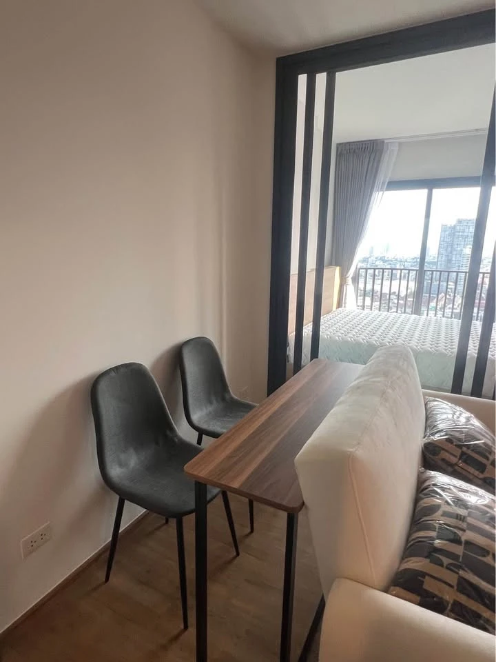 ให้เช่า The Line Vibe ชั้น 33 วิวเมือง ตกแต่งครบครัน พร้อมเข้าอยู่ รีบคว้าไว้เลย