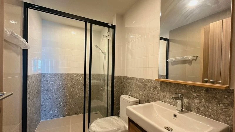 ให้เช่า The Line Vibe  ห้องอยู่ชั้นสูงมากๆ พร้อมเฟอร์นิเจอร์และเครื่องใช้ไฟฟ้า ห้องตกแต่งสวยงามพร้อมพักอาศัย