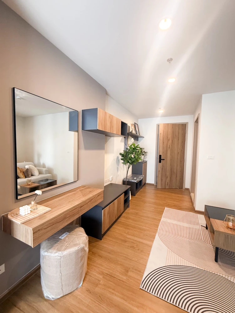 ให้เช่า The Line Vibe ห้องแต่งน่าอยู่ ชั้น 28 ระเบียงวิวเมือง สวยมาก  เฟอร์นิเจอร์ เครื่องใช้ไฟฟ้าครบ จองเลย