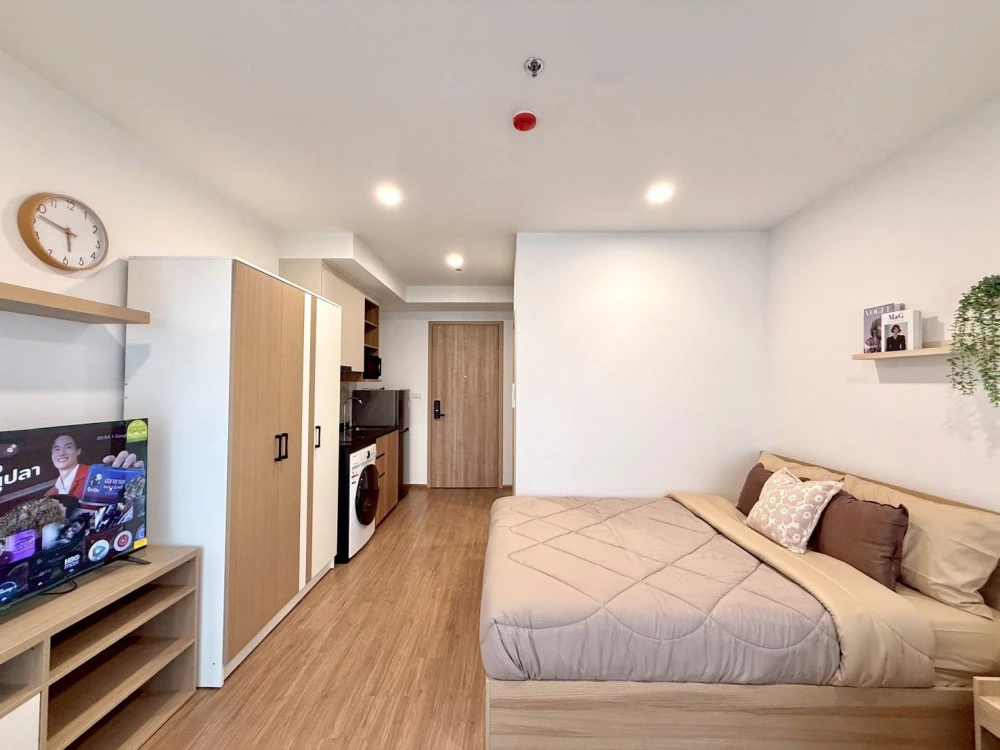 ให้เช่า The Livin Phetkaseam แต่งครบสวยสไตล์มินิมอล ครบจบที่นี่ ลากกระเป๋าเข้าอยู่ได้เลย มาจองด่วนๆ